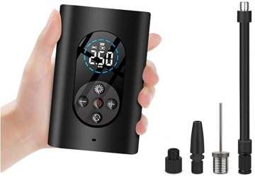 ELEKTRYCZNA POMPKA ROWEROWA KOMPRESOR POWERBANK