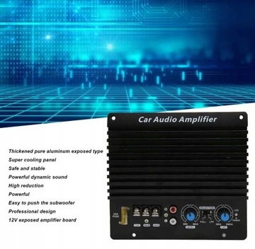 Wzmacniacz Samochodowy 12V O Dużej Mocy