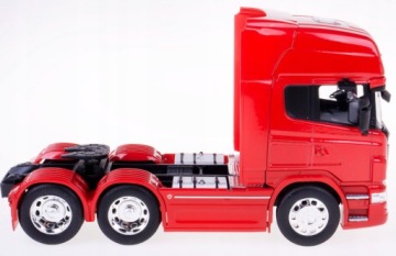 МЕТАЛЛИЧЕСКАЯ МОДЕЛЬ WELLY TRUCK 1:32 SCANIA V8 R730 TIR ТРАКТОР