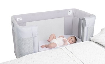 Детская кроватка Chicco Next2Me FOREVER Ash Grey Cross Collection