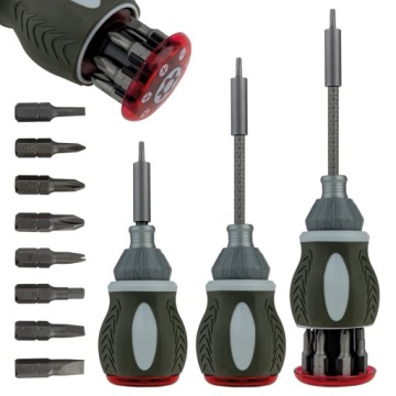 Трещоточная отвертка многофункциональный набор отверток 8x BIT