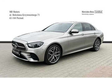 Mercedes Klasa E W213 Coupe Facelifting 2.0 E220d 194KM 2023 Mercedes-Benz Klasa E 220d 4Matic Pakiet AMG P...