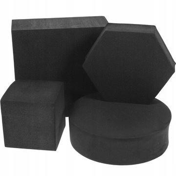 White Decor Cube Photo Lane Pianki Geometria 4 Szt