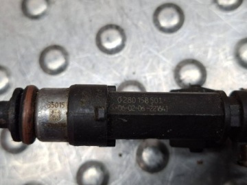 0280158501, Einspritzdüse Kraftstoffverteiler Einspritzleiste 0280158501 OPEL CORSA D 1.2 16V 2006 | thumb 2
