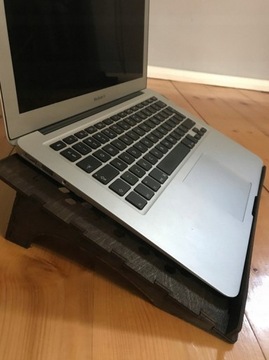 ДЕРЕВЯННАЯ ОХЛАЖДАЮЩАЯ ПОДСТАВКА ДЛЯ НОУТБУКА СТОЛ ДЛЯ НОУТБУКА черное дерево 15