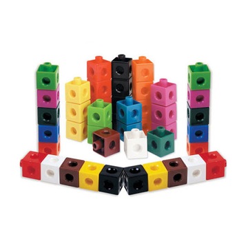 Учебные ресурсы LER 4285 Математические кубики, 100 шт.