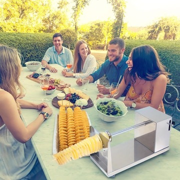 ПРОФЕССИОНАЛЬНАЯ МАШИНА ДЛЯ КАРТОФЕЛЬНЫХ ЧИПСОВ, ПАЛОЧЕК + 3 ЛЕЗВИЯ