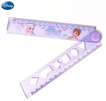 Школьное ПРАВИЛО FROZEN, складное, 30 см, линейки для детей и девочек