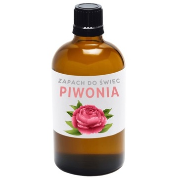 Zapach do świec wosku olejek 100ml PIWONIA