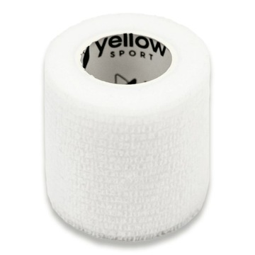 Bandaż kohezyjny samoprzylepny 10cmx4,5m biały a'1szt YELLOWBAND Zarys