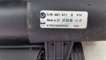 ROLETA KUFRU SKODA FABIA 2 KOMBI