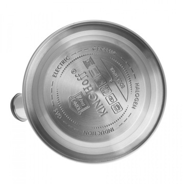 Czajnik tradycyjny emaliowany 2l w kropki Kinghoff