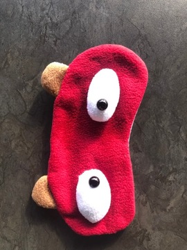 МАСКА ДЛЯ СНА ДЛЯ ГЛАЗ РАССЛАБЛЕНИЕ ГЛАЗ Oldman misiek zezik красная