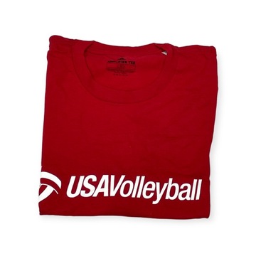Koszulka męska czerwona ADIDAS USA VOLLEYBALL M