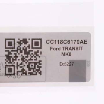 FORD TRANSIT MK8 DIESEL 2.2 TDCI VISKÓZA VENTILÁTOR CHLADIČŮ CC118C6170AE