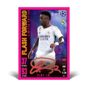 Футбольные карточки Match Attax Extra Mini 2024 Flash Forwards Topps