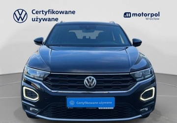 Volkswagen T-Roc I SUV 1.5 TSI ACT 150KM 2020 Volkswagen T-Roc Premium Pakiety, ACC, Czujniki parkowania, Asystenci, Be, zdjęcie 11