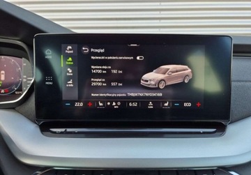 Skoda Octavia IV Kombi Plug-in 1.4 TSI iV Plug-In Hybrid 204KM 2021 Skoda Octavia 1.4iV PHEV 204 KM Style DSG Matrix KessyFull ACC Head-up Vir, zdjęcie 26