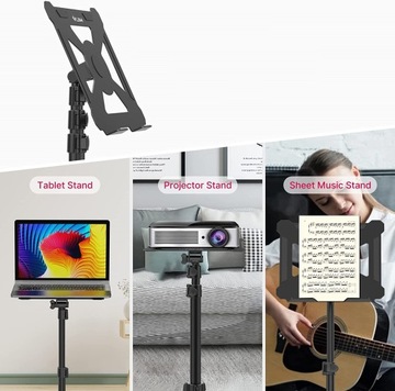 Podstawka Statyw Stojak Uchwyt na Projektor 60-150cm Laptop Nuty Tablet