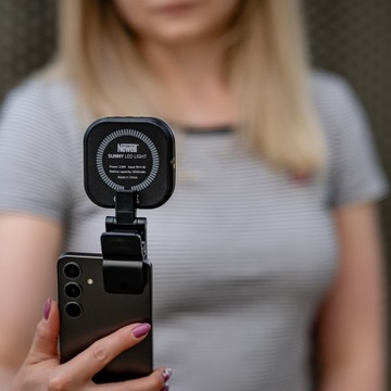 Светодиодная лампа Newell Sunny для смартфона (1000 мАч, MagSafe, 3000К/4300К/6500К)