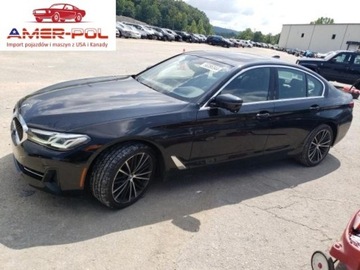 BMW Seria 5 G30-G31 2021 BMW Seria 5 2021r., 3.0l XDRIVE, od ubezpieczalni 3.0 Benzyna 335KM