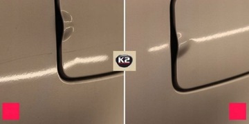 ZESTAW KREDKA PASTA WOSK KOLORYZUJĄCY BIAŁY DO USUWANIA RYS NA RYSY DO AUTA