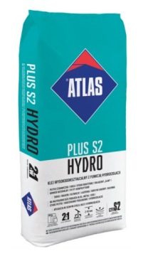Atlas PLUS S2 Hydro highly deformable adhesive with waterproofing function 15 kg
