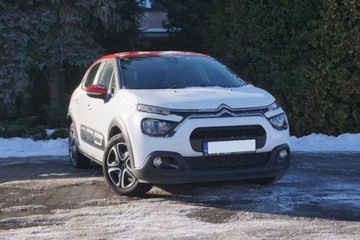 Citroen C3 III Hatchback Facelifting 1.2 PureTech 83KM 2021 Citroen C3 1rej. 2024 Tempomat Klimatyzacja auto. LED el. szyby FV23, zdjęcie 2
