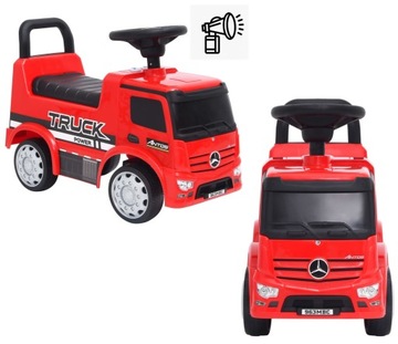 JEŹDZIK PCHACZ CHODZIK 3W1 AUTKO MERCEDES TRUCK DZIECI DUŻY SAMOCHÓD AUTO C
