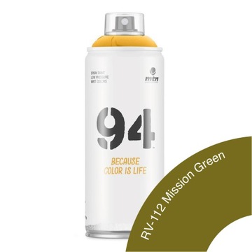 Montana MTN 94 spray 400 ml RV-112 zielony
