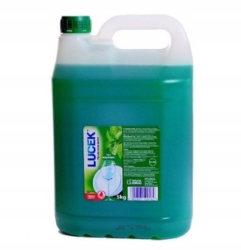 Płyn do mycia naczyń Lucek Miętowy 5 l