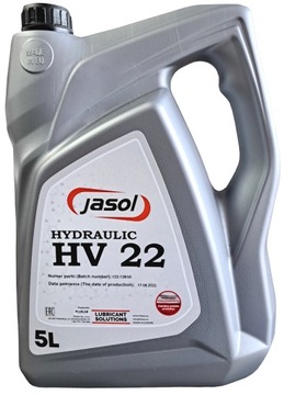 Jasol Hydraulic HV 22 olej hydrauliczny op. 5 l