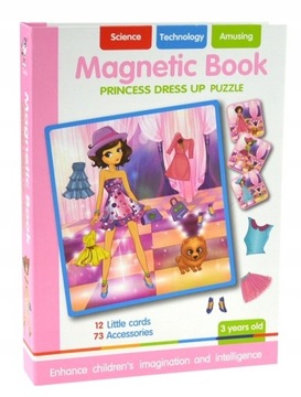 МАГНИТНАЯ КНИГА МОДНАЯ ПАЗЗЛ