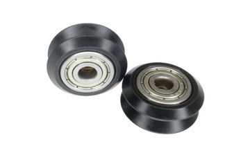 ROLKA ŁOŻYSKOWANA V-TYPE 24MM OŚ 5MM 625ZZ