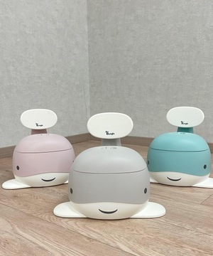 Горшок Bo Jungle Potty Whale серый 6м+