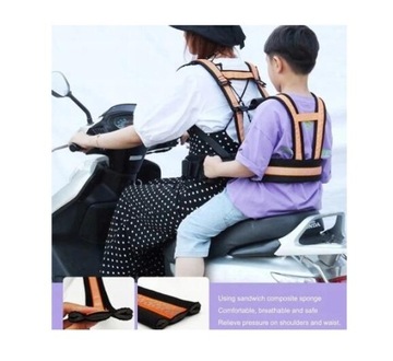 РЕМЕНЬ БЕЗОПАСНОСТИ ДЕТСКИЙ РЕМНЯ МОТОМОТОЦИКЛА