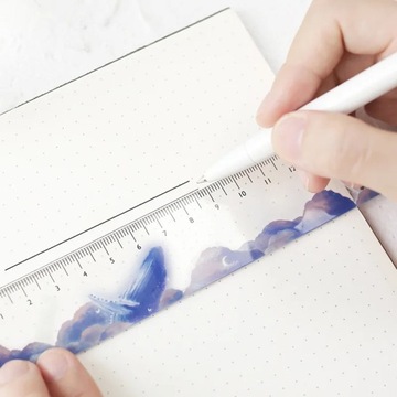 Стиль № 3. Акриловая линейка со звездами 15 см - Сделай сам,