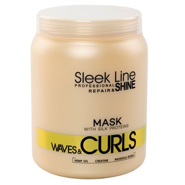 STAPIZ Maska do włosów kręconych WAVES CURLS 1000ml