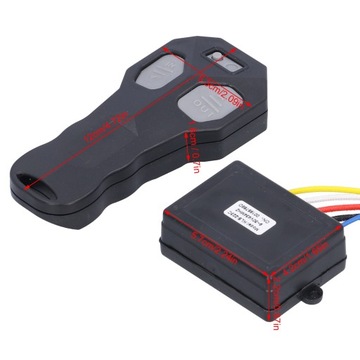 Беспроводной контроллер лебедки, пульт дистанционного управления 12 В.