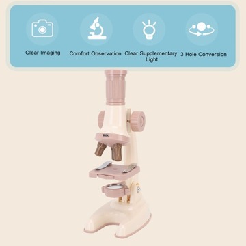 Microscope Explorer Set для детей 1200x HD BF увеличение