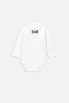 Body Dla Chłopca 86 Eleganckie Białe Body Niemowlęce Coccodrillo WC4