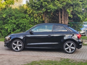 Audi A1 I Hatchback 3d 1.6 TDI 90KM 2014 Audi A1 3-drzwiowe S-LINE ASO navi grz. fotele klima ALU 17 2xkola g, zdjęcie 3