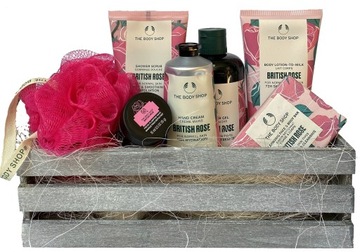 THE BODY SHOP British Rose Gift Zestaw kosmetyków Brytyjska Róża De Lux
