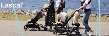 LASCAL Универсальное удлинение коляски, BuggyBoard MINI синий