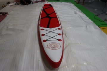 Deska SUP SURF paddle pompowana 380x66x15 akcesoria ZESTAW XXL