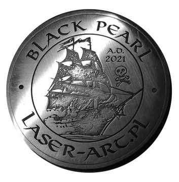 Moneta okolicznościowa - Dowolna treść.40mm slab