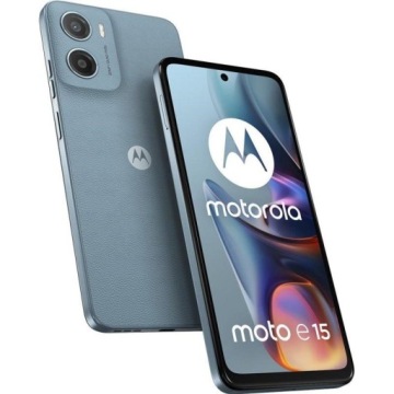 Chytrý telefon Motorola Moto E15 2/64GB Misty Blue