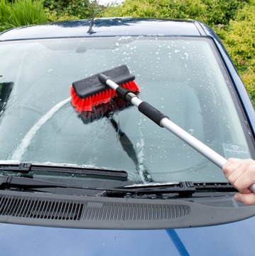 ТЕЛЕСКОПИЧЕСКАЯ ЩЕТКА ДЛЯ МОЙКИ АВТОМОБИЛЕЙ И ФОТОВОЛЬТАИЧЕСКИХ ПАНЕЛЕЙ 250см