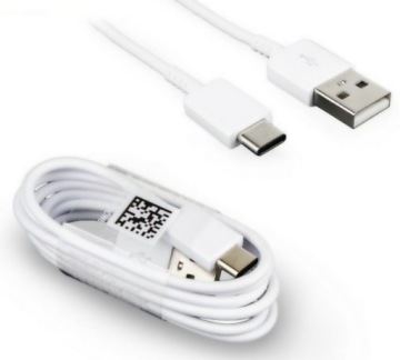 Оригинальный кабель Fast Type-C длиной 1,5 метра Samsung Original White EP-DW700CWE