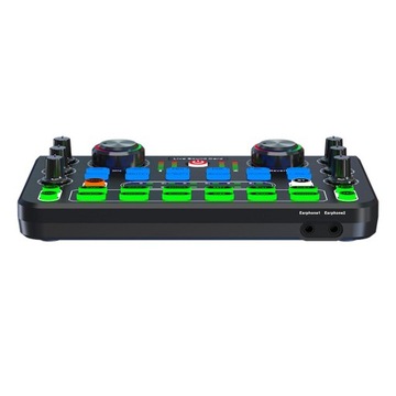 Zr-Audio Mixer Звуковая плата Консоль Профессиональный диджей